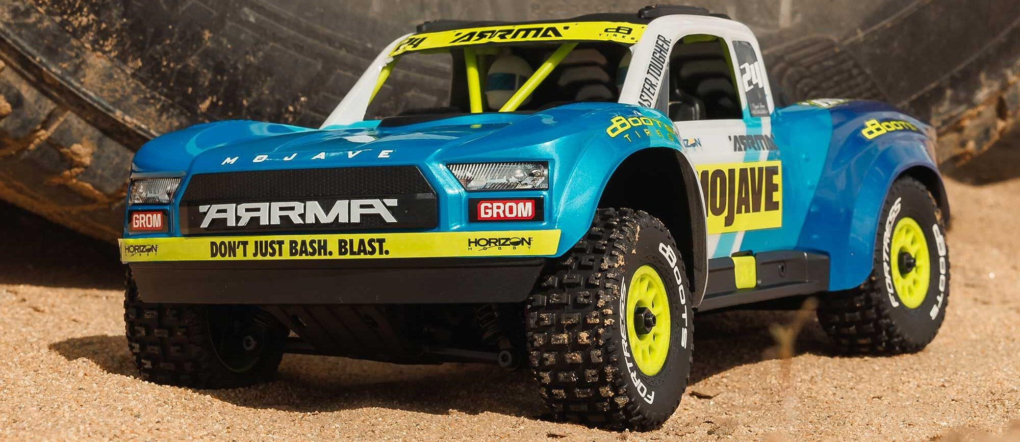 Unleash the Thrill with the Arrma Mojave Grom Mega 380 Brushed 4X4 Desert Truck - Access Models