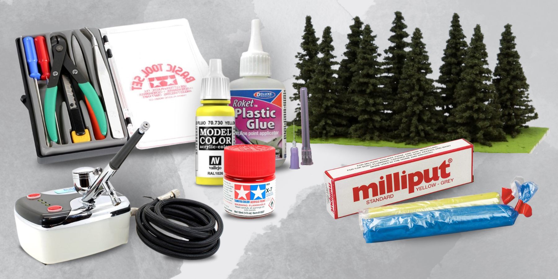 model making tools and materials