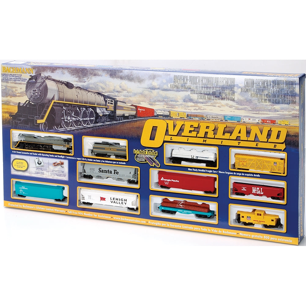 Bachmann USA Overland Limited Train Set 00614