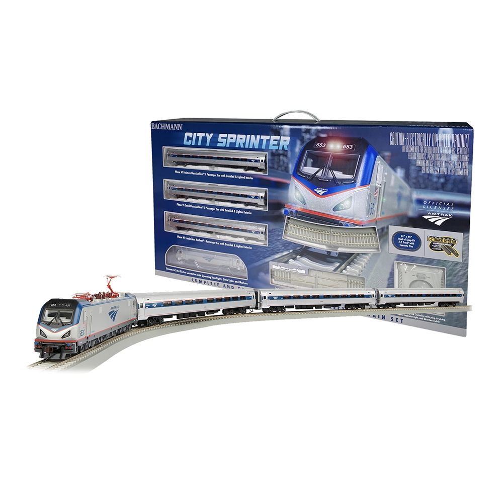 Bachmann USA Amtrak City Sprinter Train Set 00772