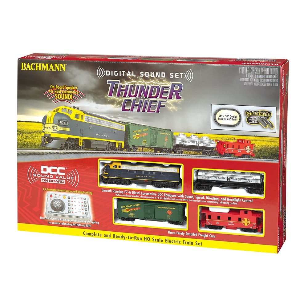 Bachmann USA Thunder Chief Train Set 00826