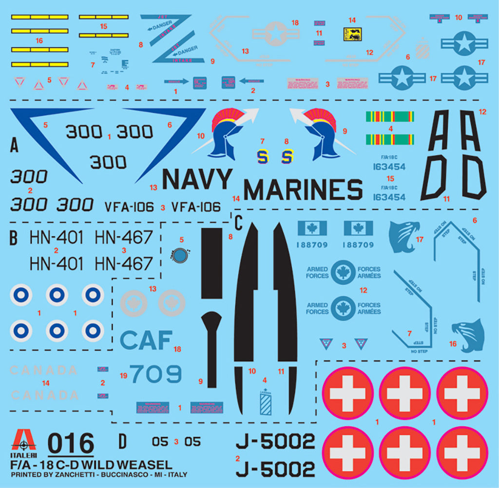 Italeri F/A-18C/D Wild Weasel