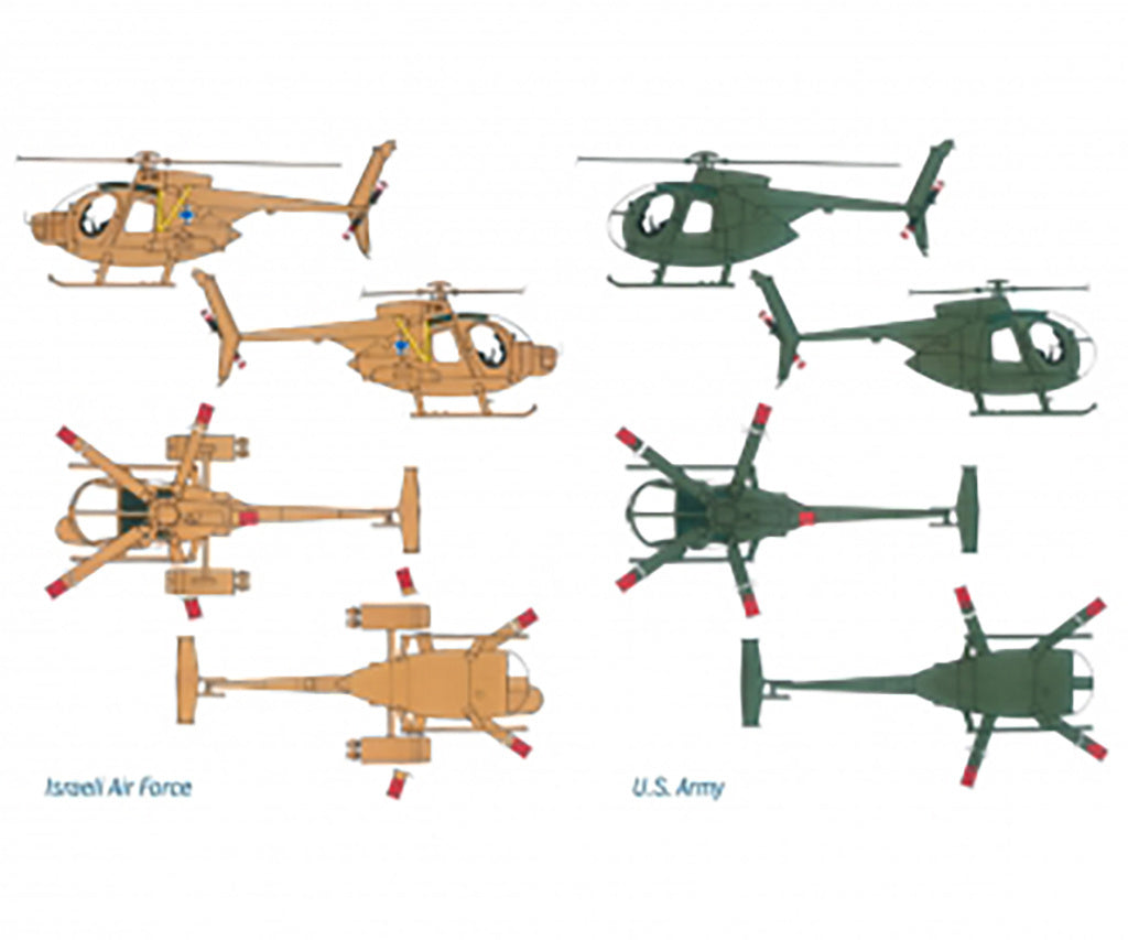 Italeri Ah-6 Night Fox 017