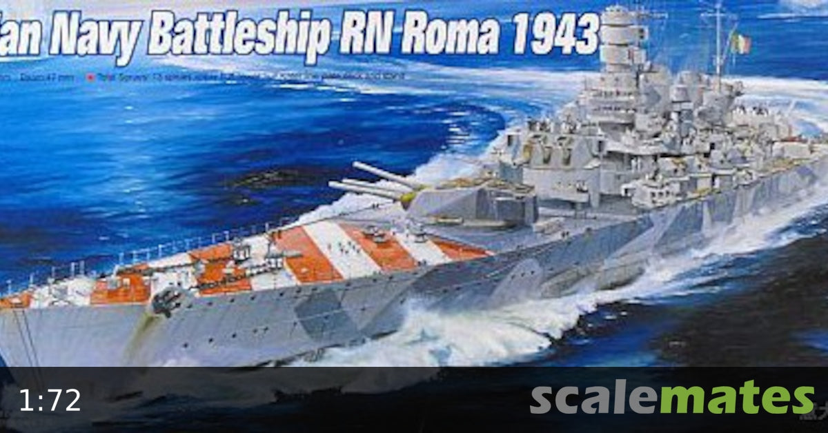 Trumpeter 1:700 - USS Baltimore CA-68 (1943)