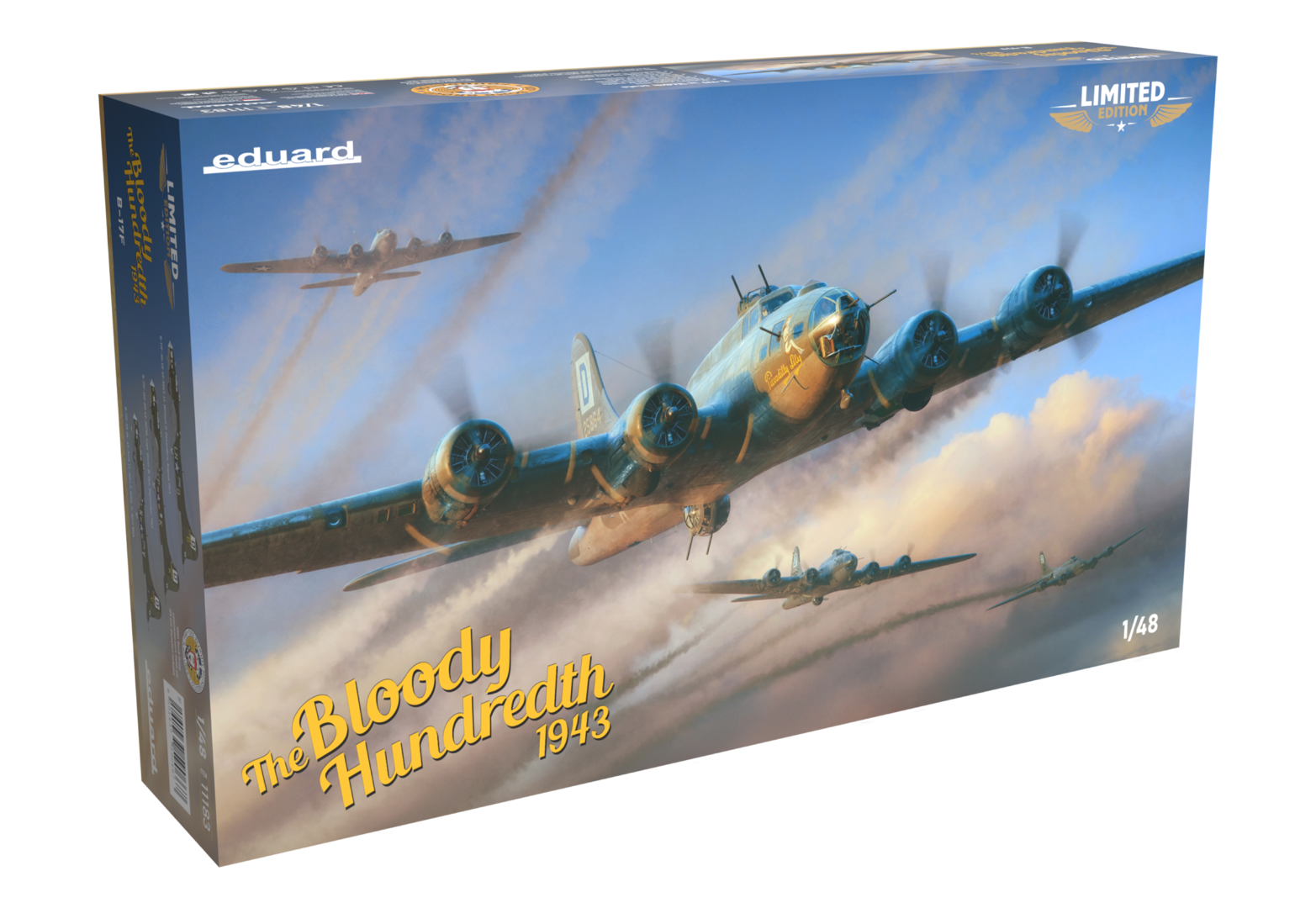 Eduard 1/48 The Bloody Hundredth 1943, Boeing B-17F Flying Fortress 11183 EDK11183