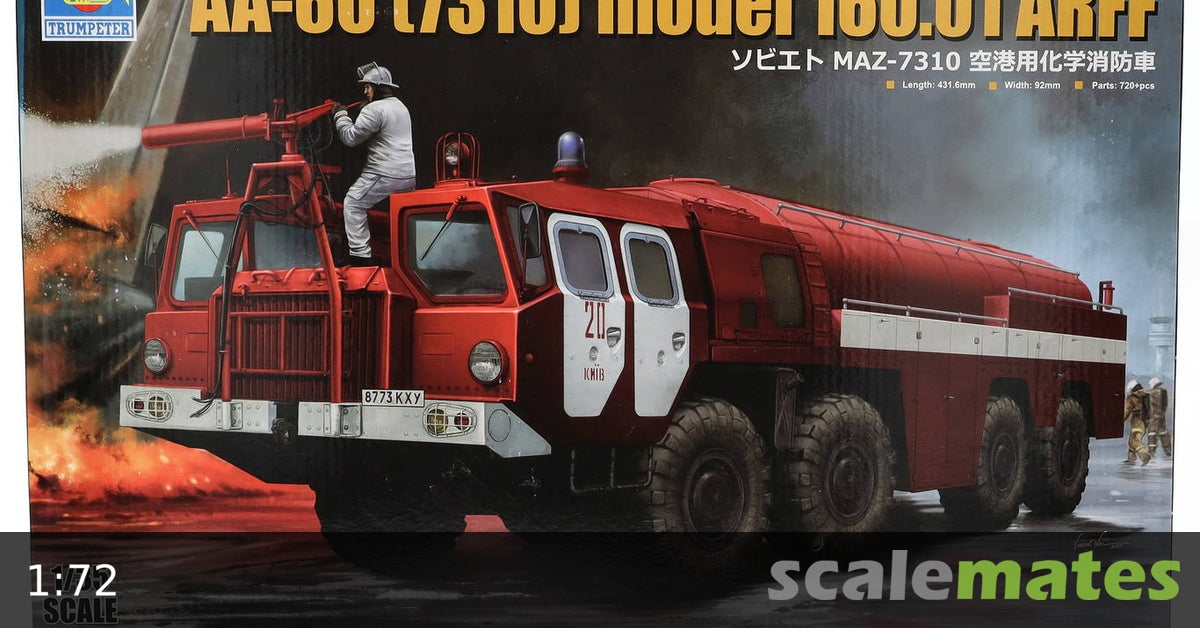 Trumpeter 1:35 - Airport Fire Truck AA-60 (MAZ-7310) 160.01