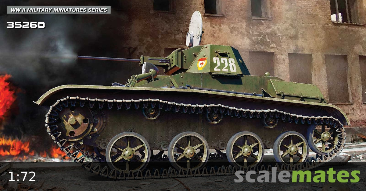 Miniart 1:35 - T-60 (Plant 37 Sverdlovsk) Prod 1942 Int Kit