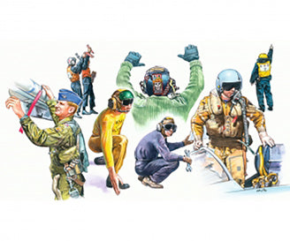 Italeri Nato Pilots And Ground Crew 1246