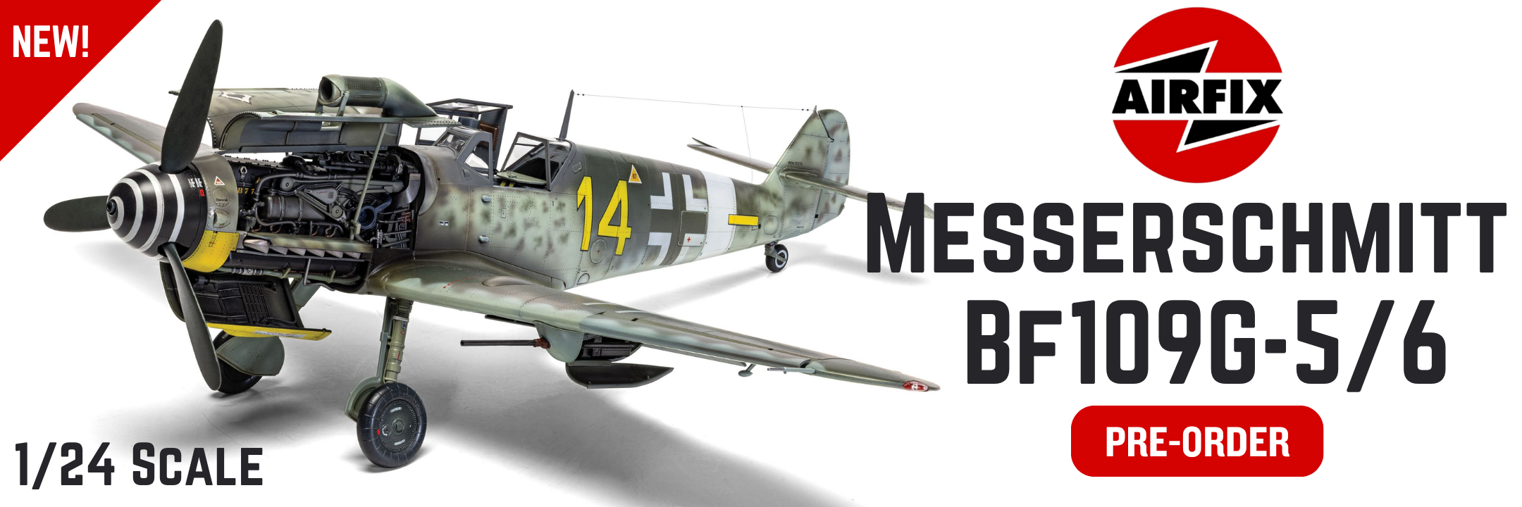 1/24 Airfix Messerschmitt pre-order desktop header