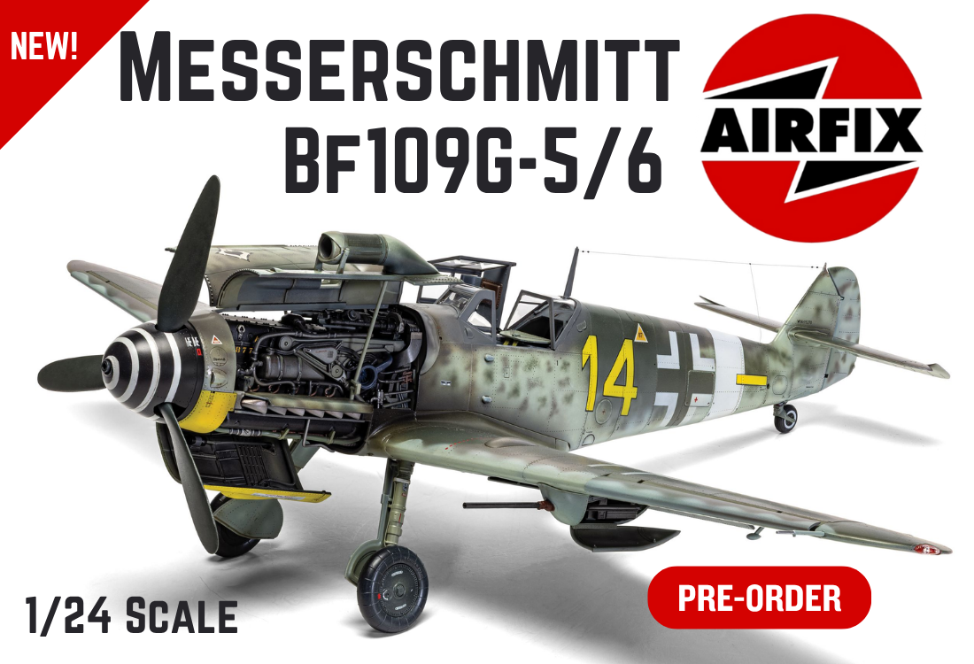 1/24 Airfix Messerschmitt pre-order mobile header