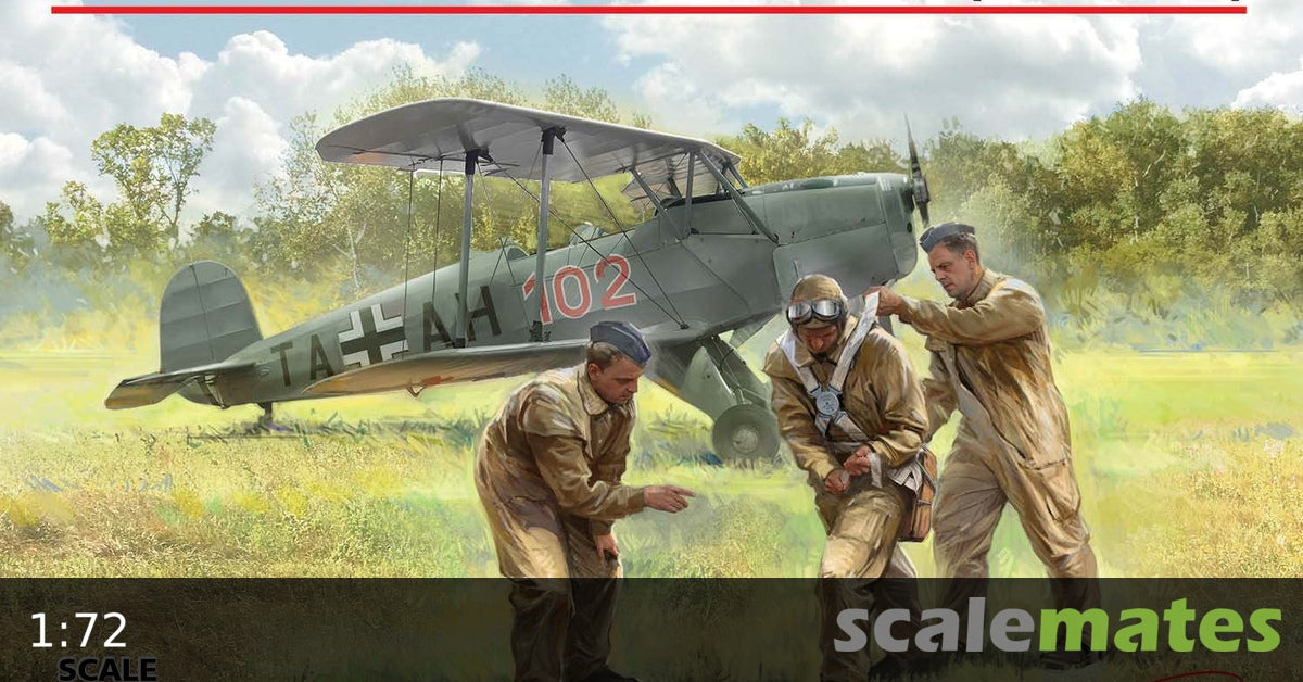 ICM 1:32 - B cker B 131D w/ German Cadets (1939-1945)
