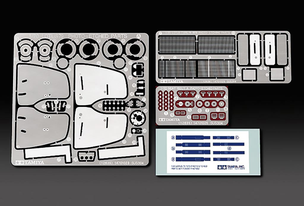 Tamiya 1/20 Lotus Type 79 Pe Parts 12639