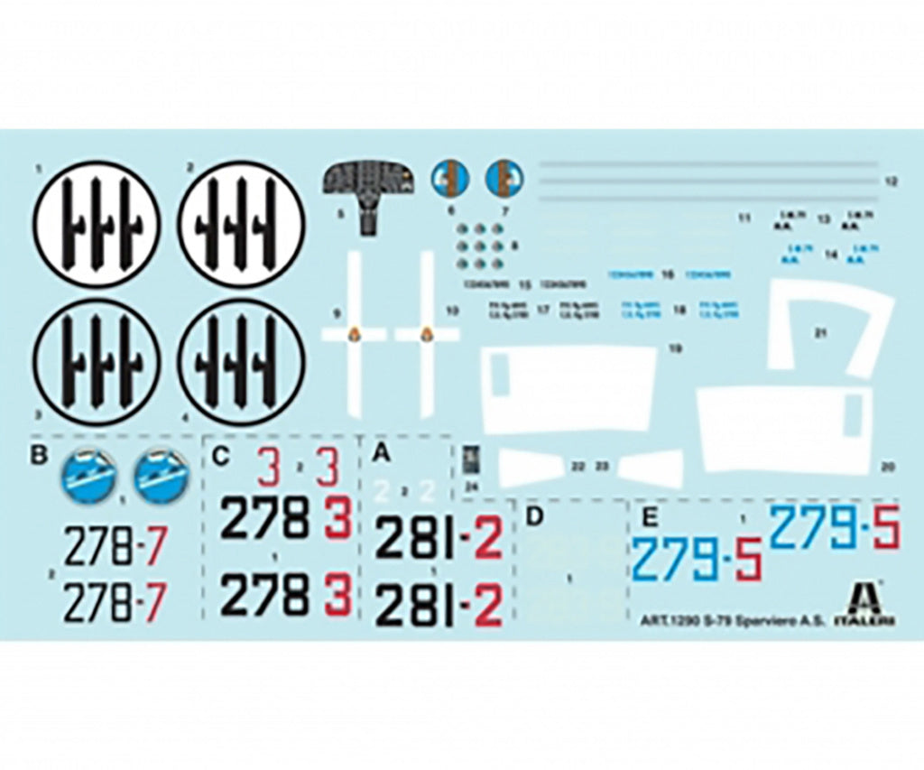 Italeri S.79 Sparviero Rr