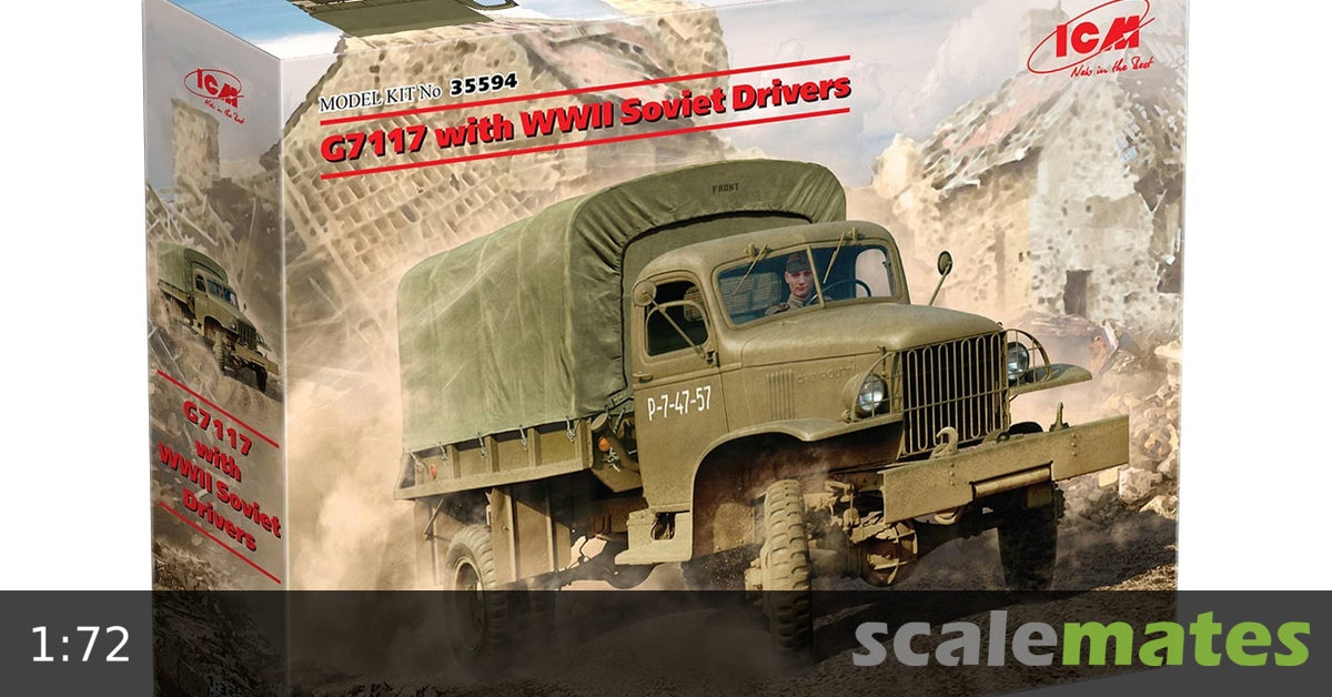 ICM 1:35 - G7117 with WWII Soviet Drivers