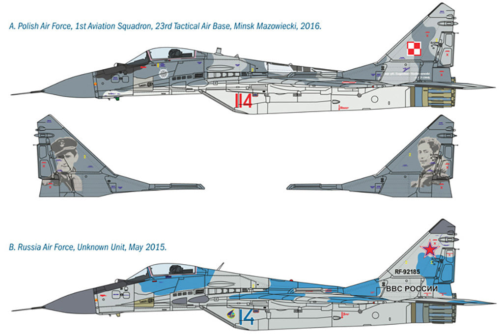 Italeri Mig 29A Fulcrum 1377