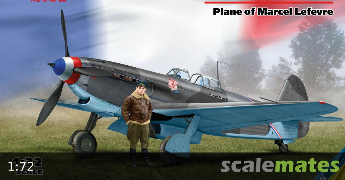 ICM 1:32 - Normandy-Neman. Plane of Marcel Lefevre