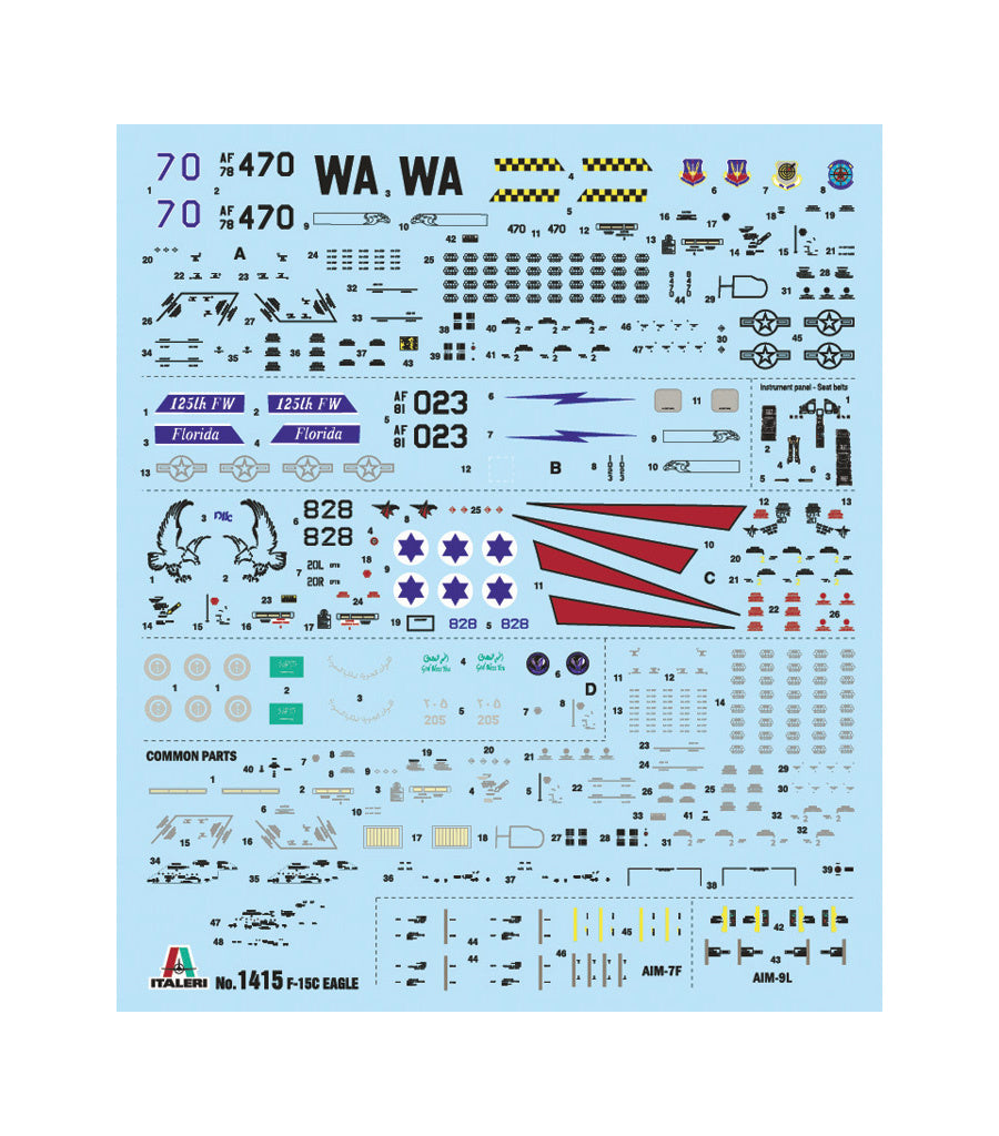 Italeri F-15C Eagle 1415