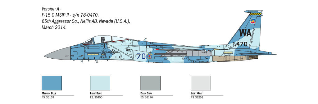 Italeri F-15C Eagle 1415