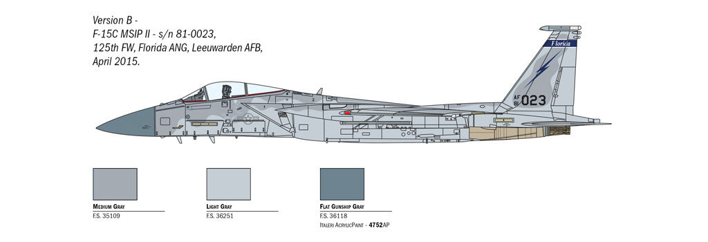 Italeri F-15C Eagle 1415