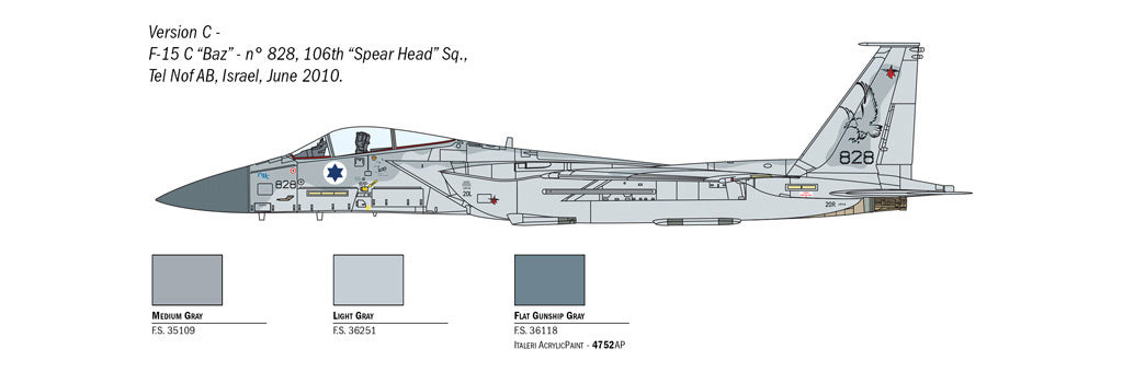 Italeri F-15C Eagle 1415