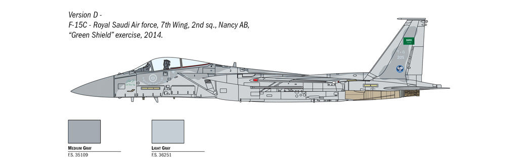 Italeri F-15C Eagle 1415