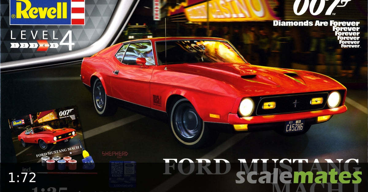 Revell Gift Set 1:25 - James Bond Ford Mustang I