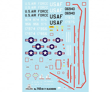 Italeri SR-71 BLACKBIRD with DRONE