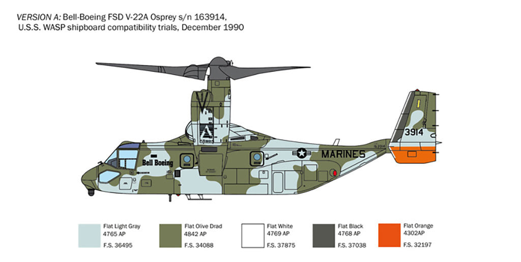 Italeri V-22A Osprey 1463