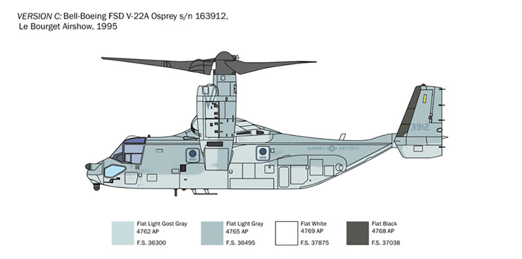 Italeri V-22A Osprey 1463