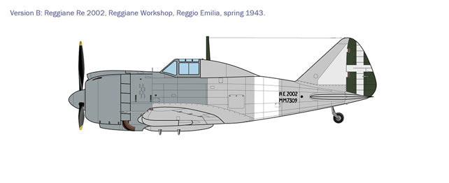 Italeri Reggiane Re.2002 Ariete B