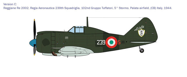 Italeri Reggiane Re.2002 Ariete C