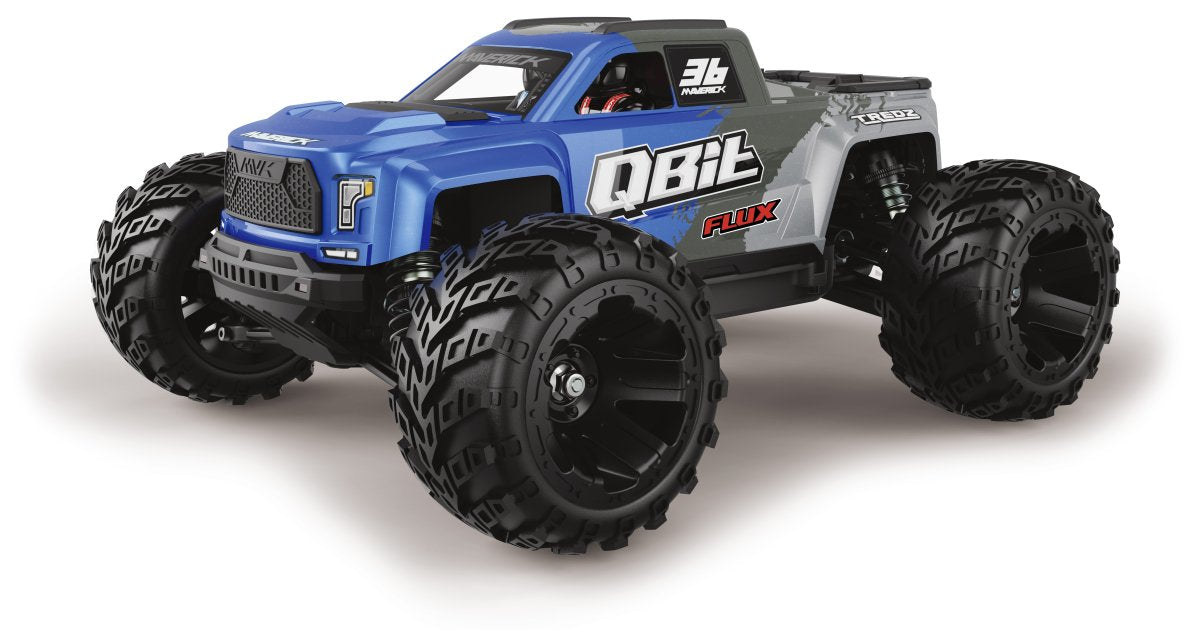 HPI Racing Qbit MT Flux 1/16th Monster Truck - Blue 151001