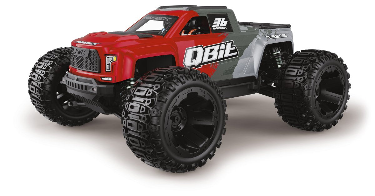 HPI Racing Qbit MT 1/16th Monster Truck - Red 151003