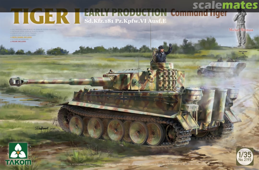 Sd.Kfz.181 Pz.Kpfw.VI Ausf.E Tiger I Command Tiger Michael Wittmann