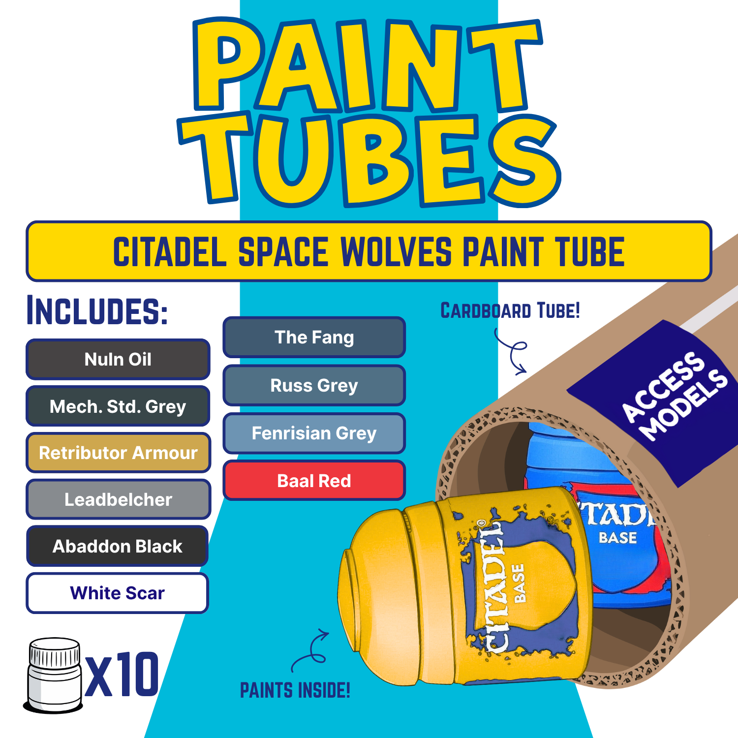 Citadel paint tube - space wolves