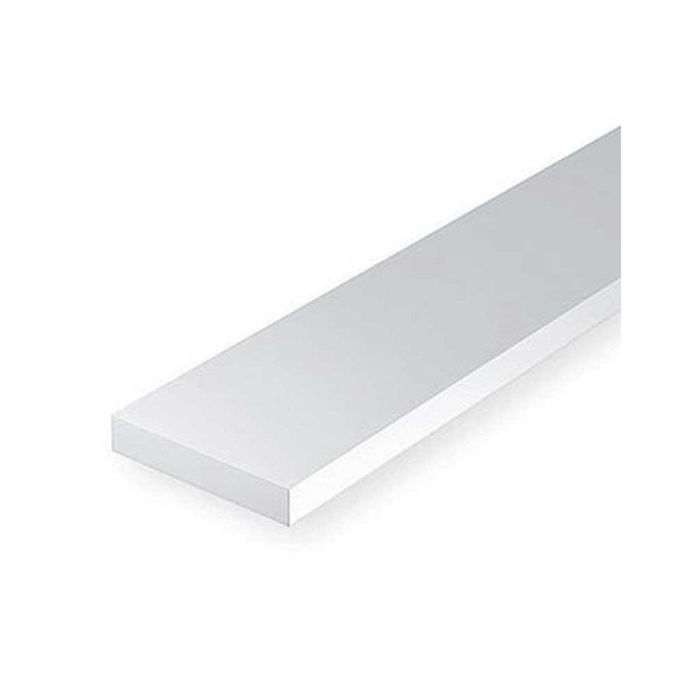 10pk 1.5mm X 2.5mm X 350mm Plastic Strip Evergreen 155 1
