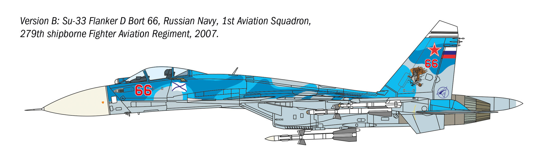 Italeri Su-33 Sea Flanker D