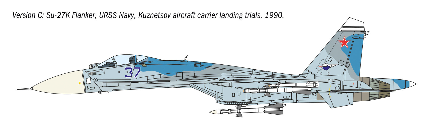 Italeri Su-33 Sea Flanker D