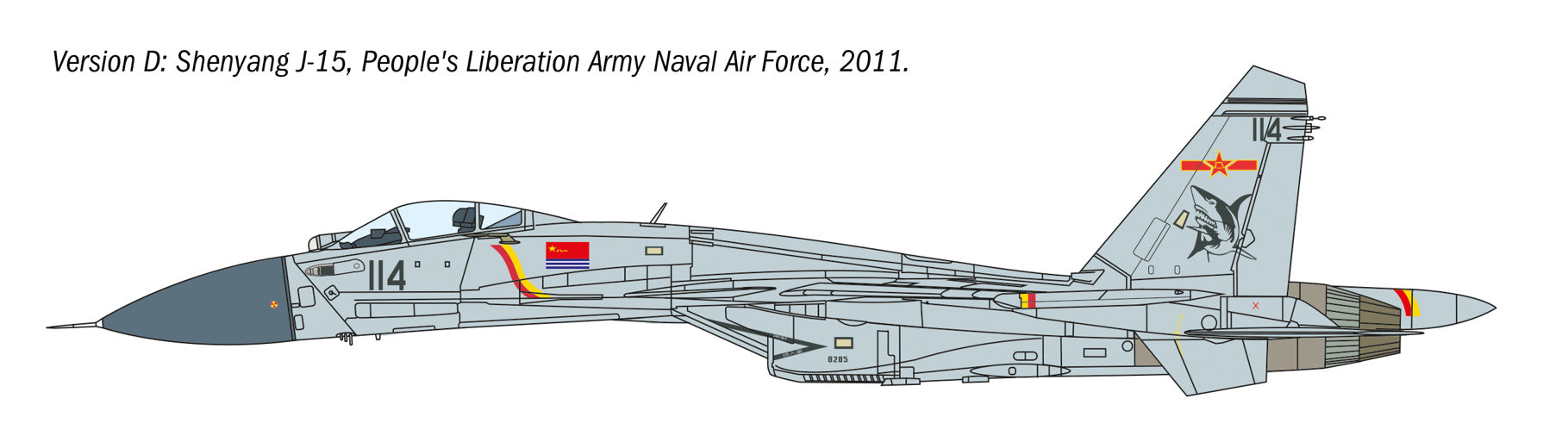 Italeri Su-33 Sea Flanker D
