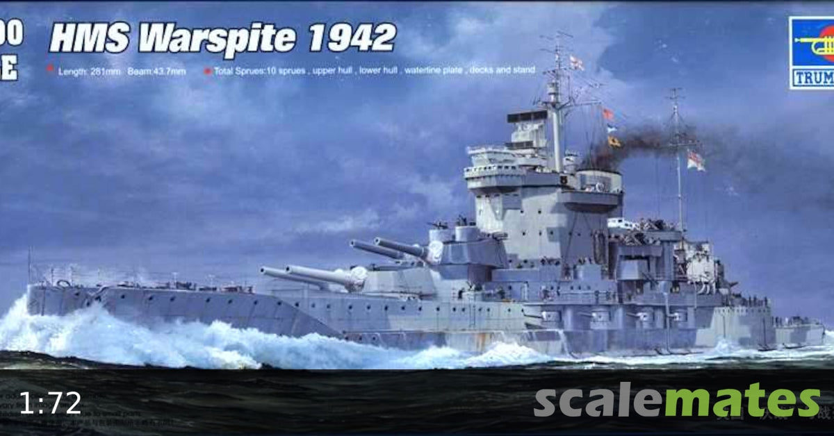 Trumpeter 1:350 - USS San Francisco CA-38 (1942)