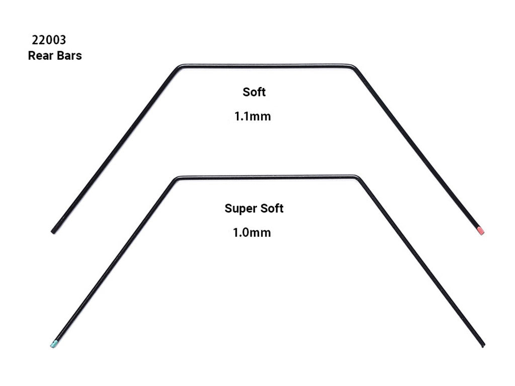 Ta08 Stablilzer Set F/R