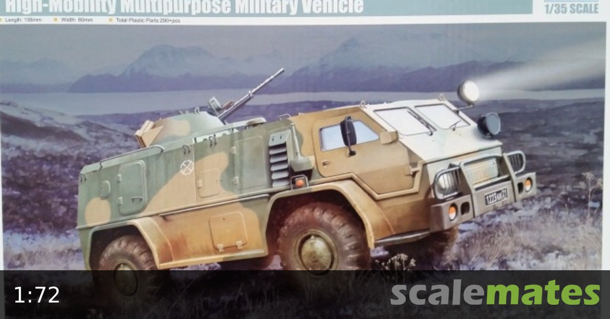 Trumpeter 1:35 - GAZ-39371 Russian Vodnik MPV