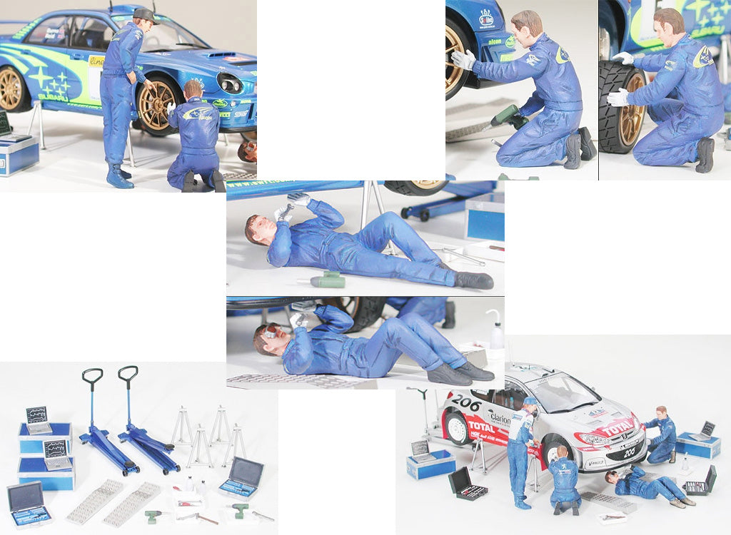 Tamiya Rally Mechanics & Equipment Set 24266