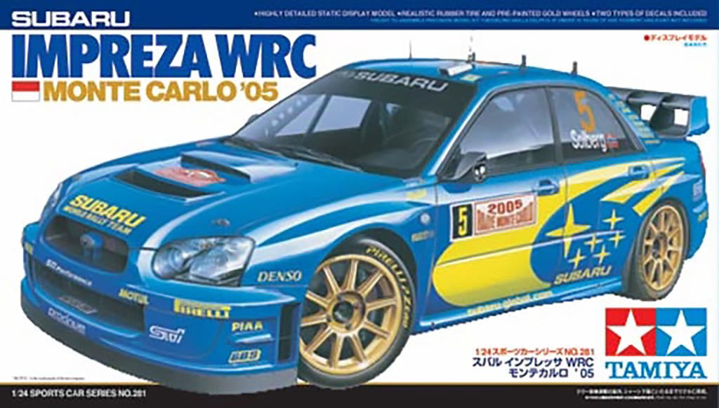 Tamiya Subaru Impreza Wrc Monte Carlo 24281