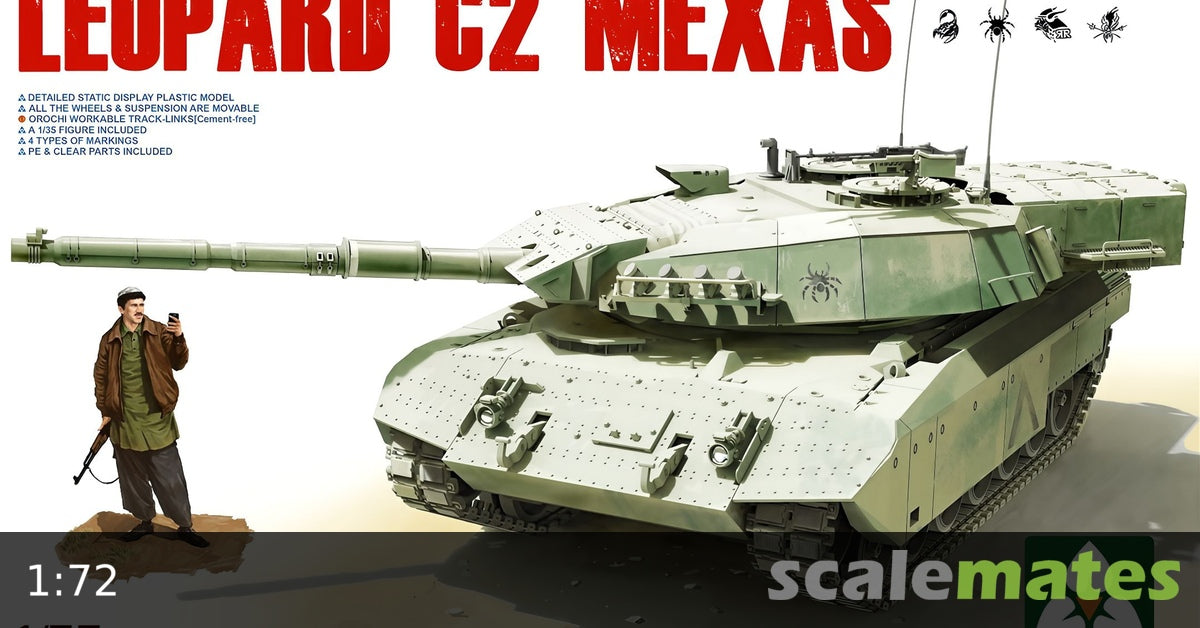 Trumpeter 1:35 - British Challenger 2 MBT (Iraq 2003)