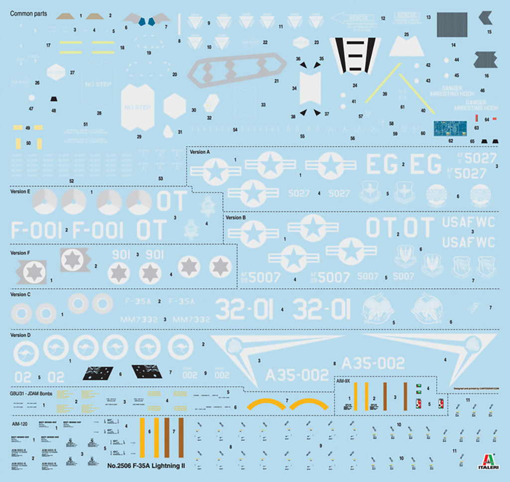 Italeri F-35A Lightning Ii - 2506