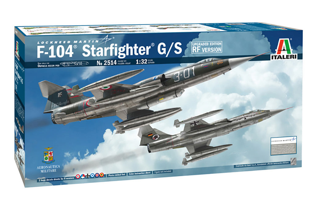 Italeri F-104G "Recce" (Upgraded Edition) 2514