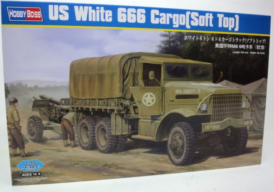 Hobby Boss 1/35 US White 666 Cargo (Soft Top)
