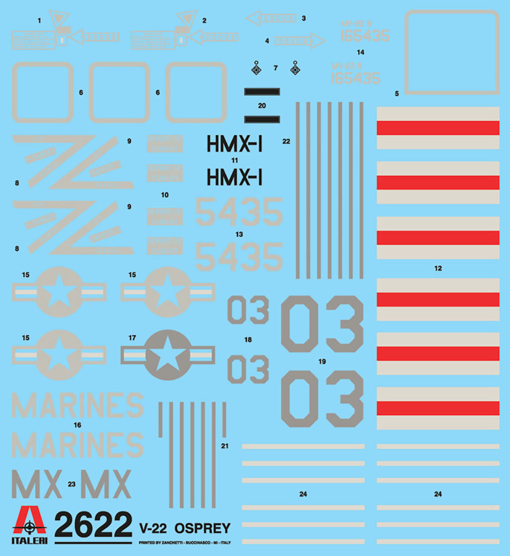 Italeri V-22 Osprey 2622