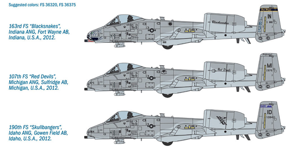Italeri A-10C "Blacksnakes" 2725